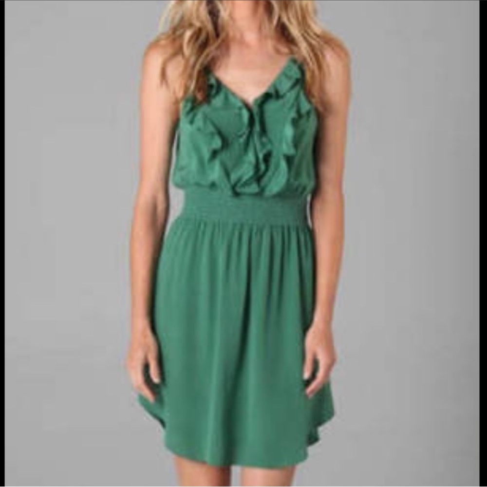 Rebecca Taylor Green Dress